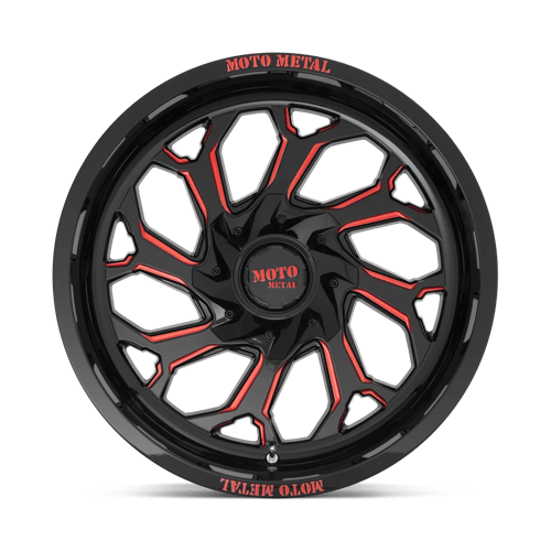 Moto Metal MO99921035918N MO999 20X10 5X5.0/5.5 G-BLK MILL RTCC -18MM - Truck Part Superstore