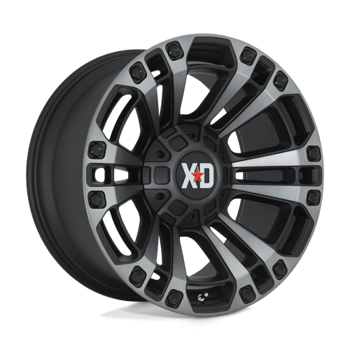 XD XD85129086418 XD851 20X9 5X5.5/150 S-BLK GTCC 18MM - Truck Part Superstore