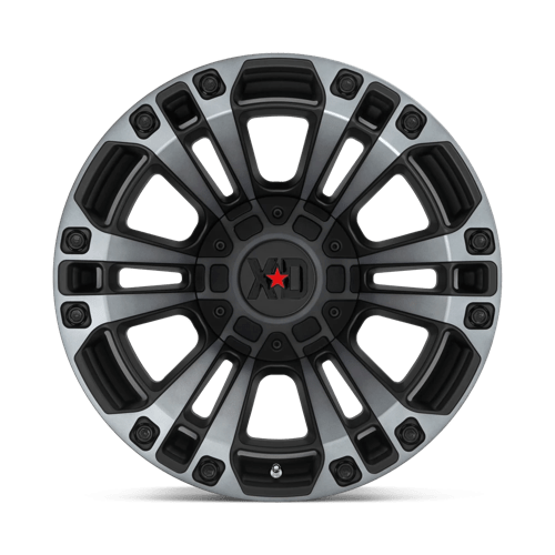 XD XD85121080418N XD851 20X10 8X6.5 S-BLK GTCC -18MM - Truck Part Superstore