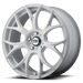 Motegi MR12699500432 MR126 19X9.5 BLANK WHITE MILL 32MM (98-121) - Truck Part Superstore
