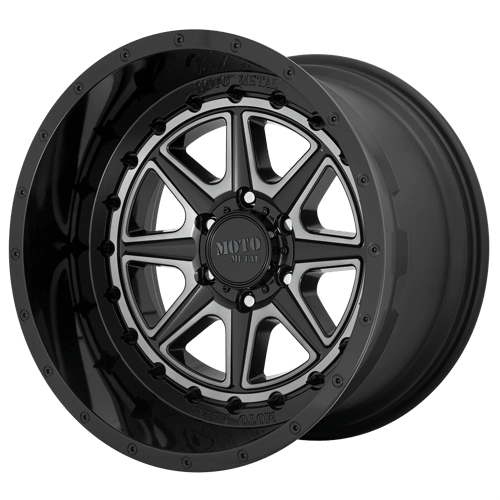 Moto Metal MO80121063418N MO801 20X10 6X135 G-BLK GTCC -18MM - Truck Part Superstore