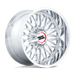 Moto Metal MO809PX20106718N MO809 20X10 6X135/5.5 CHROME -18MM - Truck Part Superstore