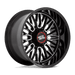 Moto Metal MO809BD22106718N MO809 22X10 6X135/5.5 G-BLK-MACH -18MM - Truck Part Superstore
