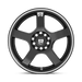Motegi MR11656531340 MR116 15X6.5 5X100/4.5 G-BLK MACH 40MM - Truck Part Superstore