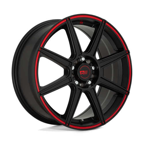 Motegi MR14256531940 MR142 15X6.5 5X100/4.5 S-BLK RED 40MM - Truck Part Superstore