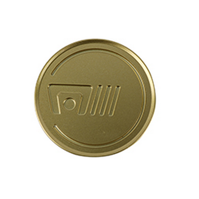 Motegi MRCAPB-GD MOTEGI CAP ALUM SNAP-IN 65.3MM - GOLD - Truck Part Superstore