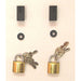 Rugged Ridge MS-SLG2 Door Entry Guard; Rear; 2 Pieces; - Truck Part Superstore