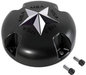 MSA Offroad Wheels MSA-CAP-F MSA STAR CAP - BOLTON CHR STAR - F-BLK - Truck Part Superstore