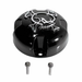MSA Offroad Wheels MSA-SKULL SKULL BOLTON CAP CHR SKULL - GLSS BLK - Truck Part Superstore