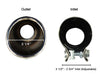 Black Horse Off Road MT-FOSDB Exhaust Insert Muffler - Truck Part Superstore
