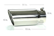 Black Horse Off Road MT-SC05-SS Stainless Steel Stainless Steel Single Wall - Truck Part Superstore