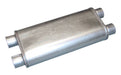 Pypes Performance Exhaust MVR100 Race Pro Series Muffler 2.5 in Dual Inlet/Outlet 20 in L Hardware Not Incl Natural 409 Stainless Steel Pypes Exhaust - Truck Part Superstore