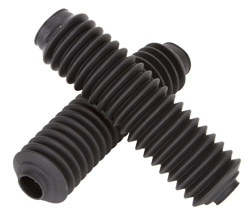 Daystar MX00503BK Honda/Kawasaki/Suzuki/Yamaha Fork Boot 13 Inch Travel 16.5 Inch Extended 3.5 Inch Collapsed Black Daystar - Truck Part Superstore