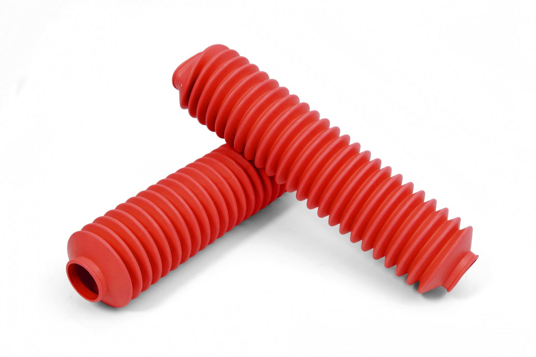 Daystar MX00503RE Honda/Kawasaki/Suzuki/Yamaha Fork Boot 13 Inch Travel 16.5 Inch Extended 3.5 Inch Collapsed Red Daystar - Truck Part Superstore