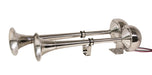 Kleinn Automotive Air Horns MARINE-ONE Dual Horn; Stainless Steel; Self Contained; 12 Volt; No Air Tank Required; - Truck Part Superstore