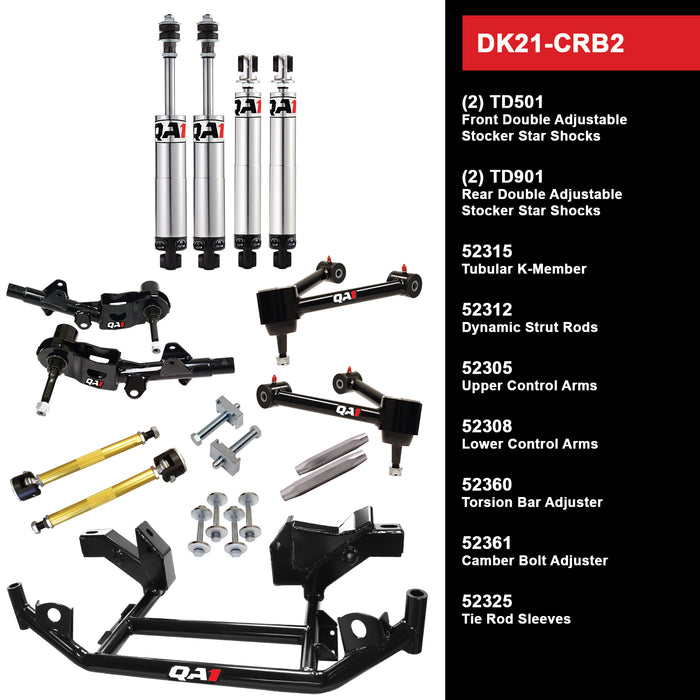 QA1 DK21-CRB2 66-67 Mopar B-Body, Torsion Bar - Truck Part Superstore