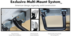 Carr 130550-1 MAXgrip Side Step; Assist/Side Step; XGO Galvanized; Single - Truck Part Superstore