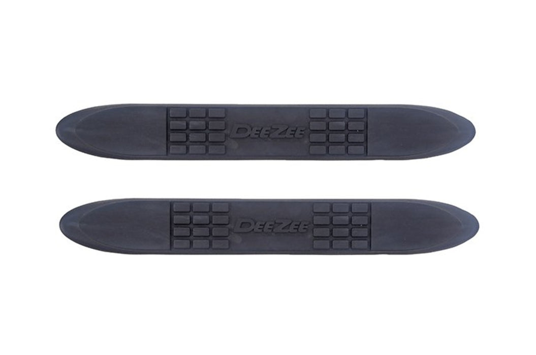 Dee Zee DZ3INCHECKS Replacement Step Pad; 3 in.; Pair; Checkered w/DZ Logo; - Truck Part Superstore