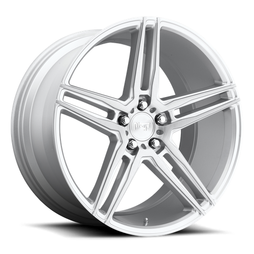 Niche 1PC M170188065+40 M170 18X8 5X4.5 GL-SLVR-MACH 40MM - Truck Part Superstore