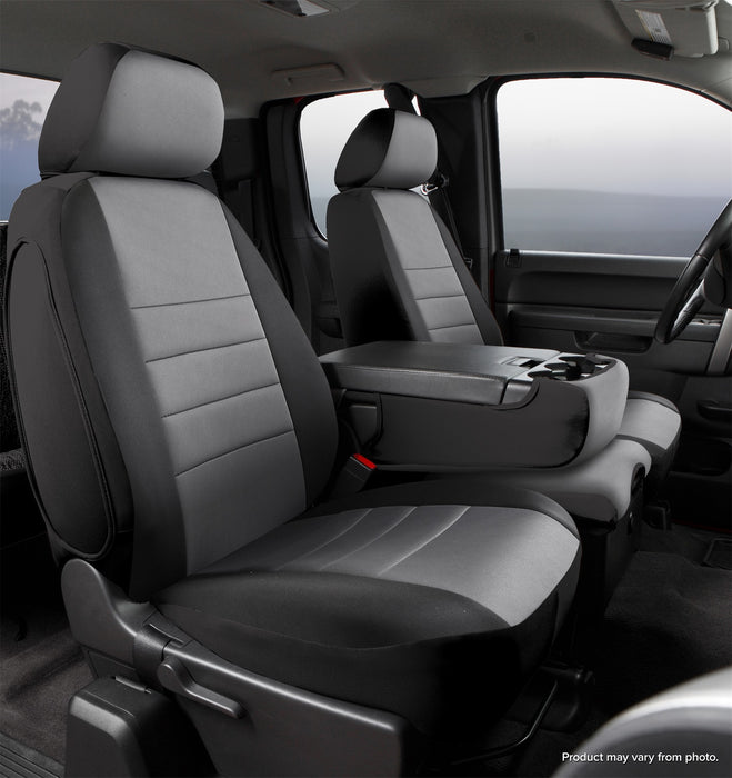 FIA NP99-47 GRAY Neo™ Neoprene Custom Fit Truck Seat Covers - Truck Part Superstore