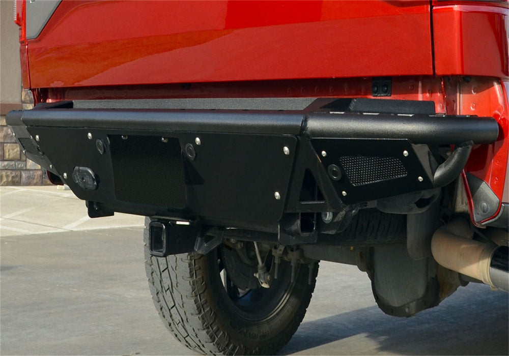 N-Fab T14RBS-H RBS Rear Bumper-14-21 Tundra w/Factory Hitch-Gloss Blk - Truck Part Superstore