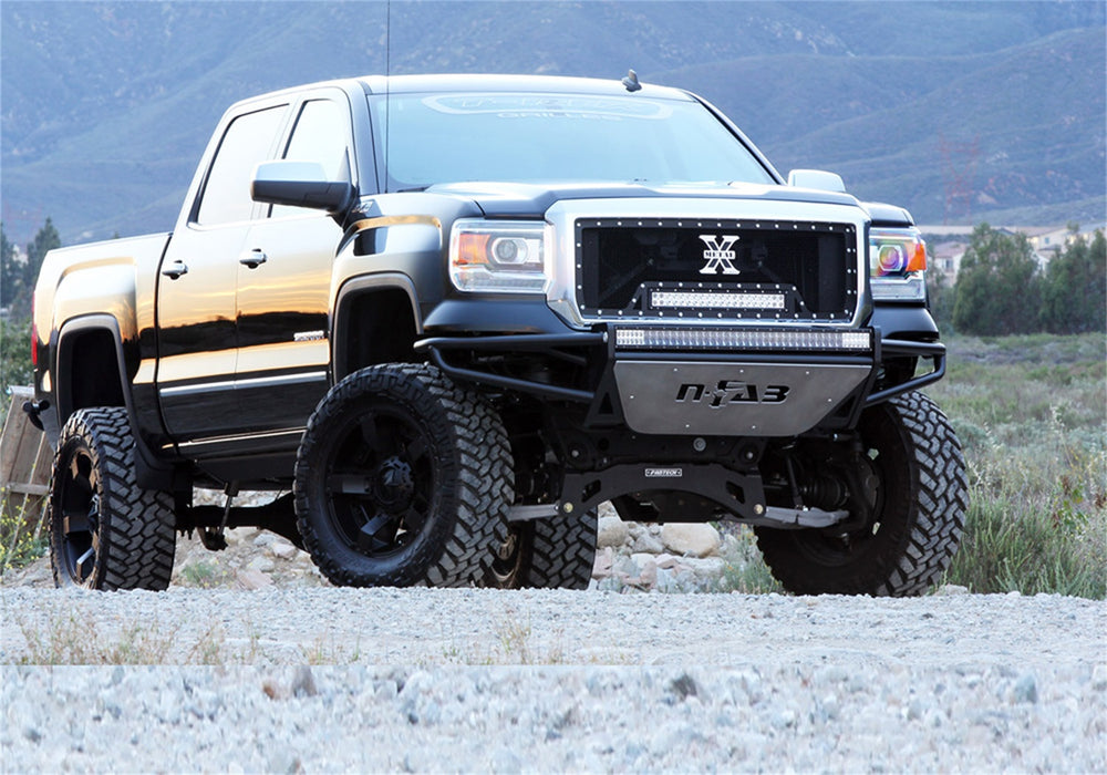 N-Fab T141LRSP-TX RSP PreRunner Front Bumper-Direct Fit (1-38in. Rigid E)-14-19 Tundra-TX Blk - Truck Part Superstore