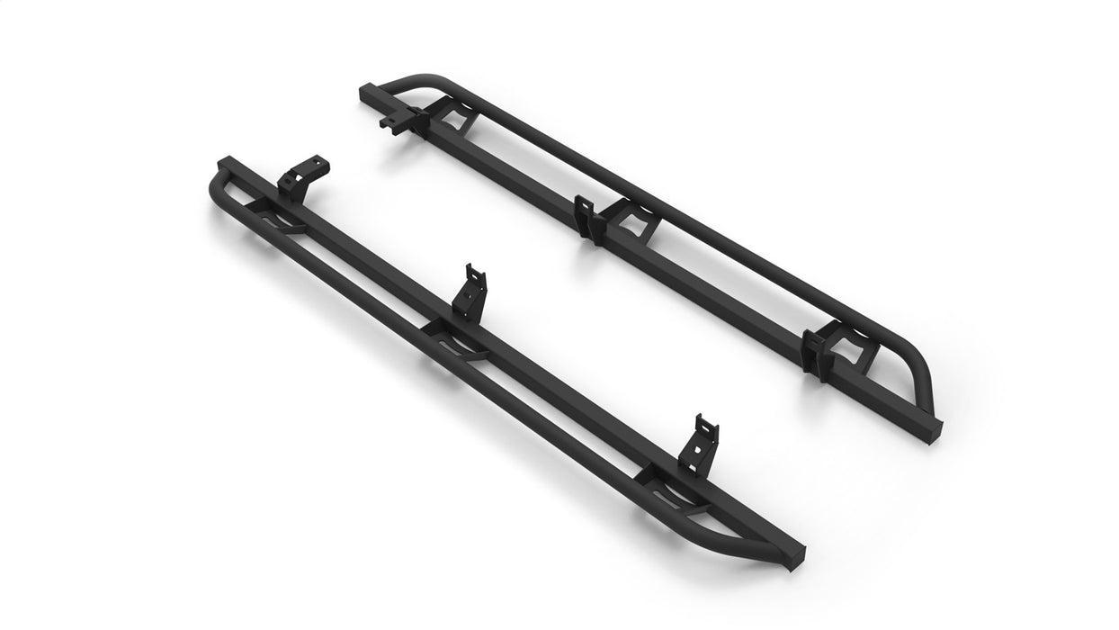 N-Fab TSF19CC-TX TrailSlider-Cab Len (2 Steps)-19-21 Ranger SuperCrew-TX Blk - Truck Part Superstore