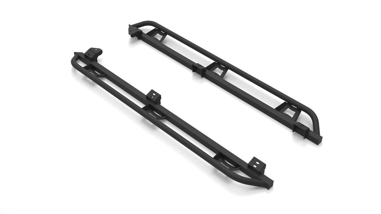 N-Fab TST16CC-TX TrailSlider-Cab Len (2 Steps)-16-22 Tacoma Double-TX Blk - Truck Part Superstore