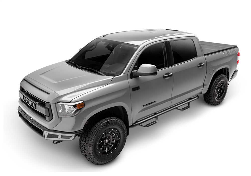 N-Fab T2282CC-TX Nerf Step-W2W w/o Bed Acs (2 Stps)-22 Tundra 5ft.6 CrewMax-TX Blk - Truck Part Superstore