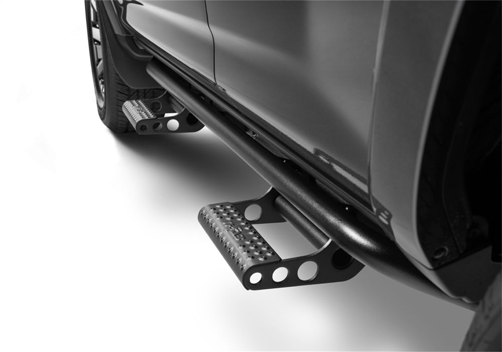 N-Fab T104RKR4RS4 RKR Step Sys-Full Len (1 Stp Mnts/1 Stp)-10-22 4Runner Trail Edition-TXBlk - Truck Part Superstore