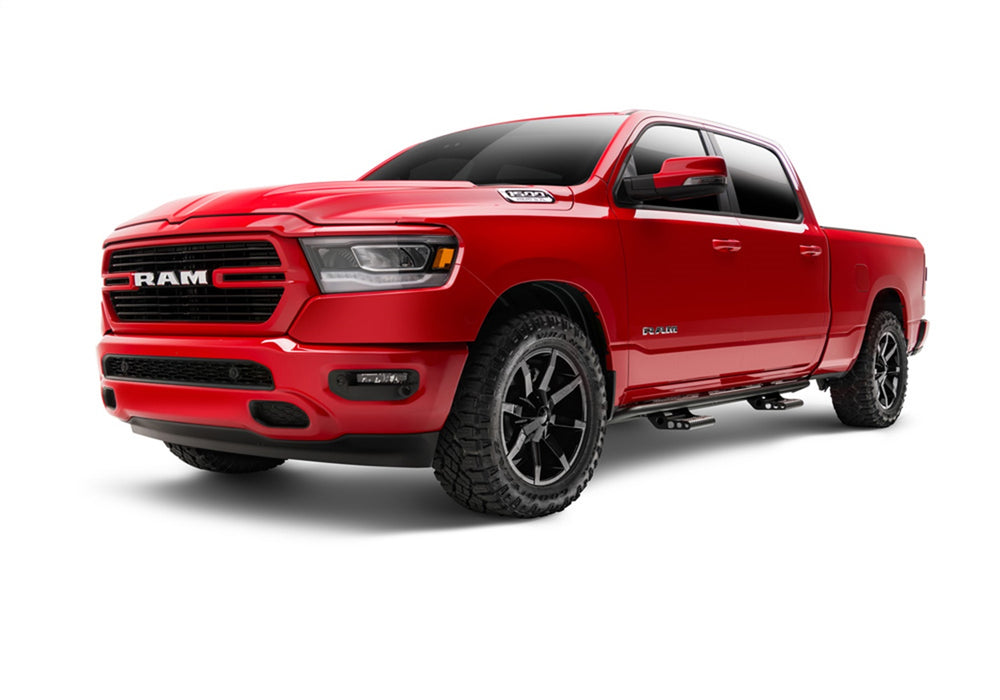 N-Fab D194RKRCCS4 RKR Step Sys-Cab Len (2 Stp Mnts/2 Stps)-19-22 (New Body) Ram 1500 Crew-TXBlk - Truck Part Superstore
