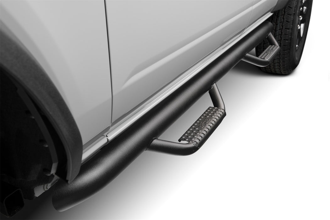 N-Fab F2156B-TX Nerf Step-W2W (1 Stp)-21-22 Ford Bronco 2 Dr-TX Blk - Truck Part Superstore