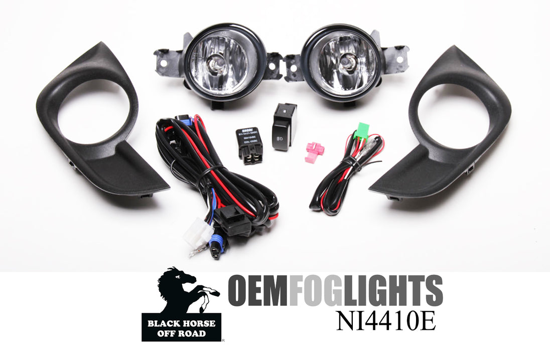 Black Horse Off Road NI441OE OEM Replica Fog Light - Truck Part Superstore