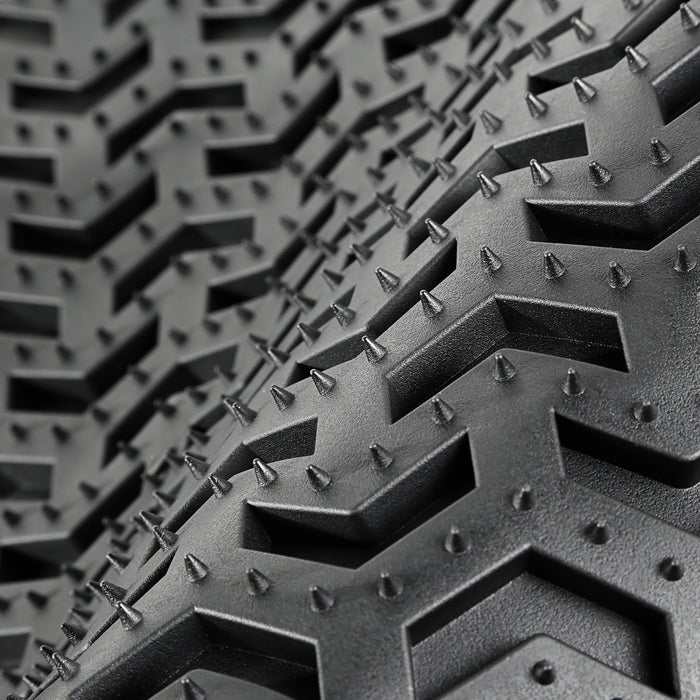 Rugged Ridge 12987.01 All Terrain Floor Liner; Rear; Black; PVC; Textured; - Truck Part Superstore