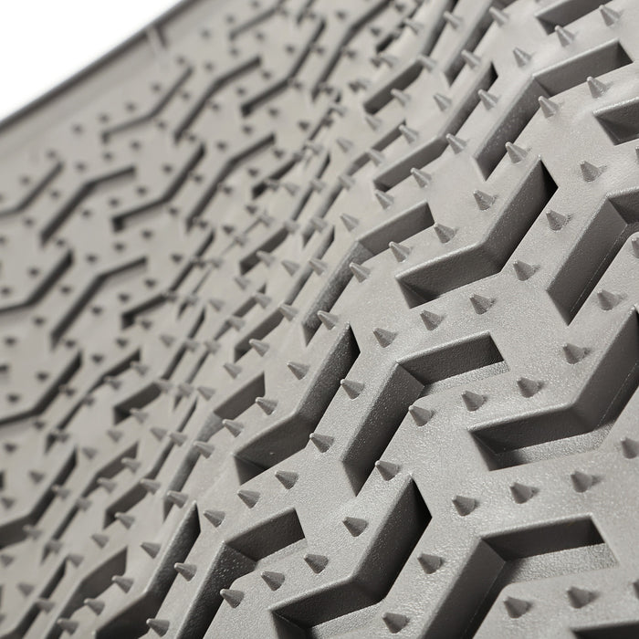 Rugged Ridge 84902.06 All Terrain Floor Liner; Front; Pair; Gray; - Truck Part Superstore