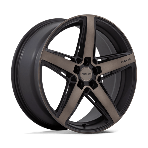 Niche 1PC M271209566+25 M271 20X9.5 5X4.5 M-BLK DDTC-FC 25MM - Truck Part Superstore