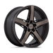 Niche 1PC M271209566+25 M271 20X9.5 5X4.5 M-BLK DDTC-FC 25MM - Truck Part Superstore