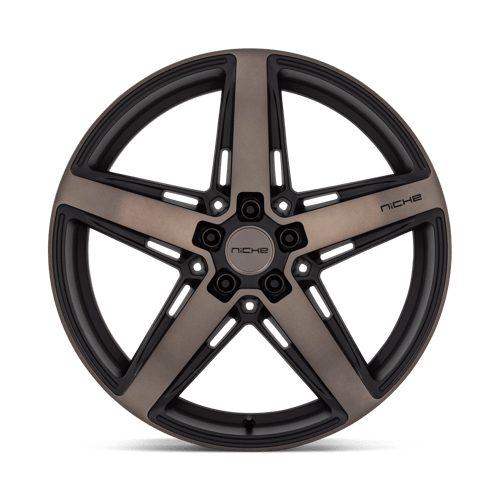 Niche 1PC M271209566+25 M271 20X9.5 5X4.5 M-BLK DDTC-FC 25MM - Truck Part Superstore