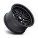Fuel 1PC D6671790B445 D667 17X9 5X5.5 MT-BLK -12MM - Truck Part Superstore