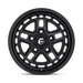 Fuel 1PC D6671790B445 D667 17X9 5X5.5 MT-BLK -12MM - Truck Part Superstore