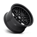 Fuel 1PC D66717908445 D667 17X9 6X5.5 MT-BLK -12MM - Truck Part Superstore