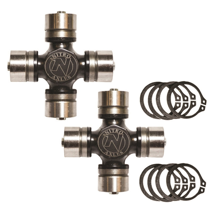 Nitro Gear & Axle NP5004891-EXC-KIT Dana 30/44 U-Joint Kit 07-2017 Jeep JK Wrangler Unlimited Front Chromoly Pair Nitro Gear and Axle - Truck Part Superstore