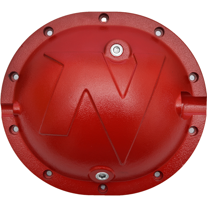 Nitro Gear & Axle NPC8.25-COVER-R Nitro Defender Differential Cover Red for Chrysler 8.25 Inch Nitro Gear & Axle - Truck Part Superstore