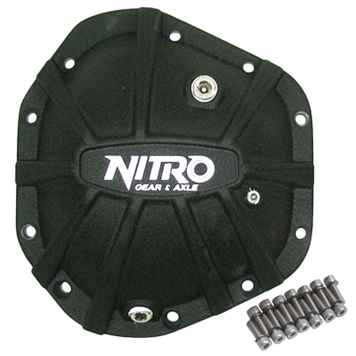 Nitro Gear & Axle NPCOVER-D60-BLK Dana 60/70 Differential Covers Black X-treme Nitro Gear and Axle - Truck Part Superstore