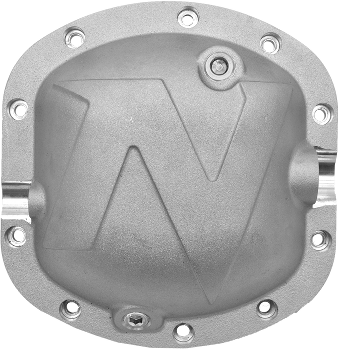 Nitro Gear & Axle NPD30-COVER Dana 30 Nitro Defender Differential Cover Silver for Chrysler 8.25 Inch Nitro Gear & Axle - Truck Part Superstore