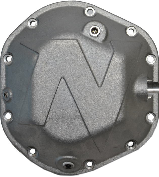 Nitro Gear & Axle NPD44-COVER Dana 44 Differential Cover Defender Series Silver Aluminum Bolts Included Nitro Gear - Truck Part Superstore