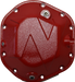 Nitro Gear & Axle NPD44-COVER-R Dana 44 Differential Cover Defender Series Red Aluminum Bolts Included Nitro Gear - Truck Part Superstore