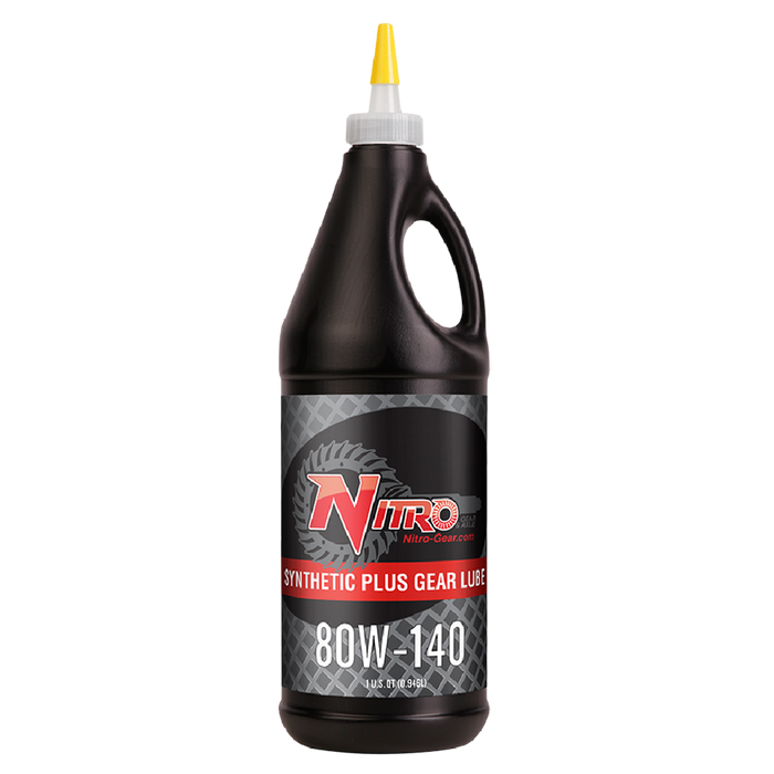 Nitro Gear & Axle NPLUBE 80W-140 Synthetic Plus Gear Oil GL5 1 Quart Nitro Gear & Axle - Truck Part Superstore