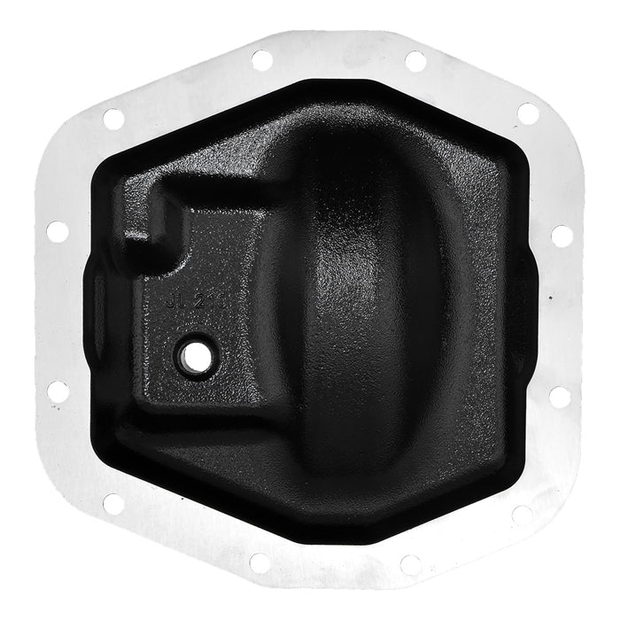 Nitro Gear & Axle NPM210-COVER-B Nitro Defender Black Diff Cover for Dana 210mm 18-Pres Jeep Wrangler/Gladiator Nitro Gear - Truck Part Superstore