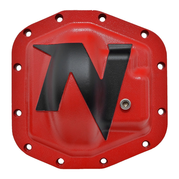 Nitro Gear & Axle NPM210-COVER-R Nitro Defender Red Diff Cover for Dana 210mm 18-Pres Jeep Wrangler/Gladiator Nitro Gear - Truck Part Superstore